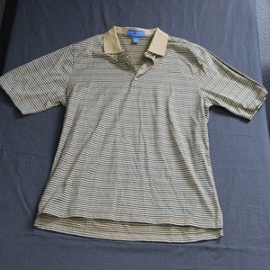 Fiarway & Greene Pureformance Polo Men's Medium Striped